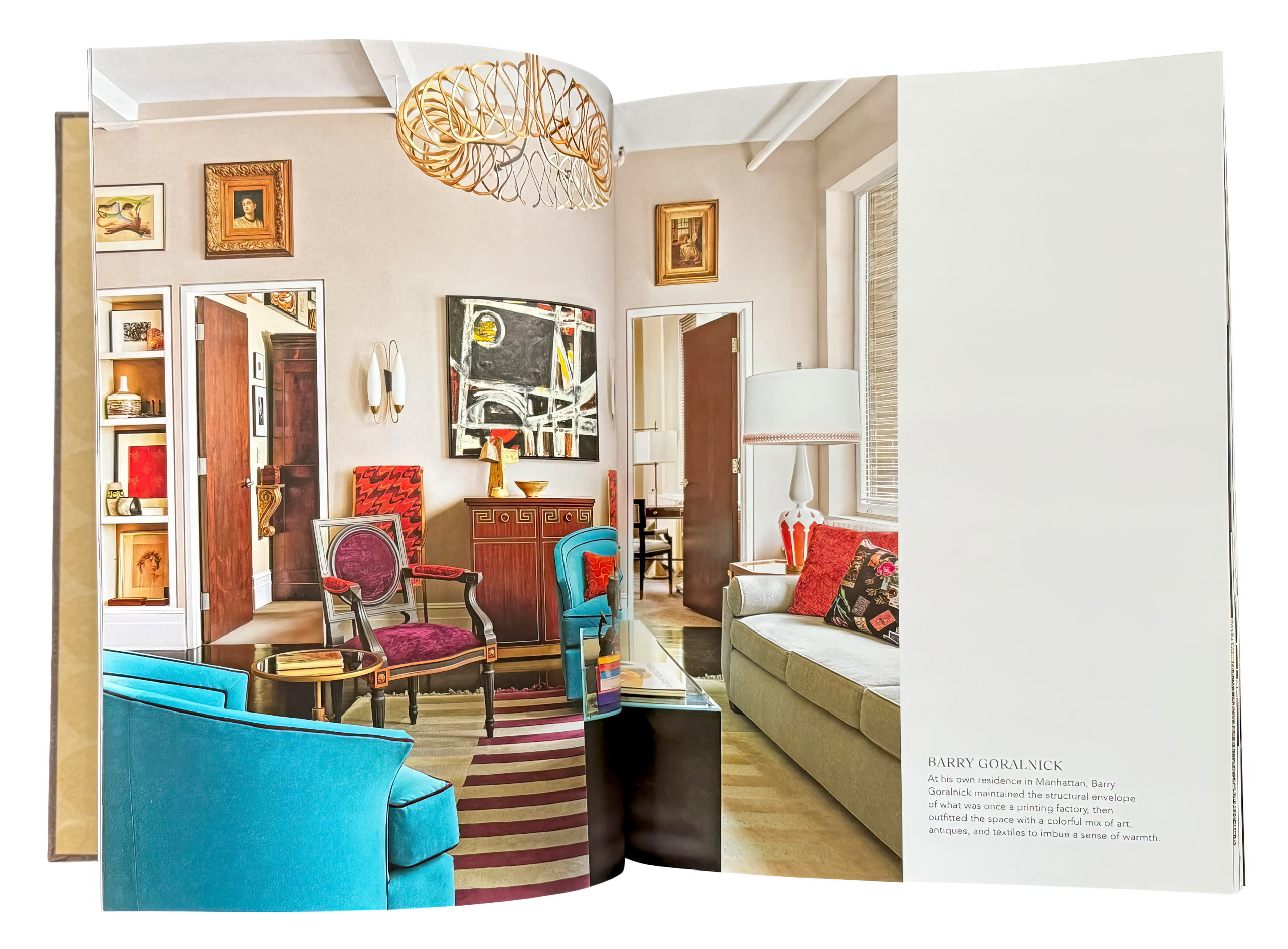 Assouline Living Room Spread Goralnick Loft
