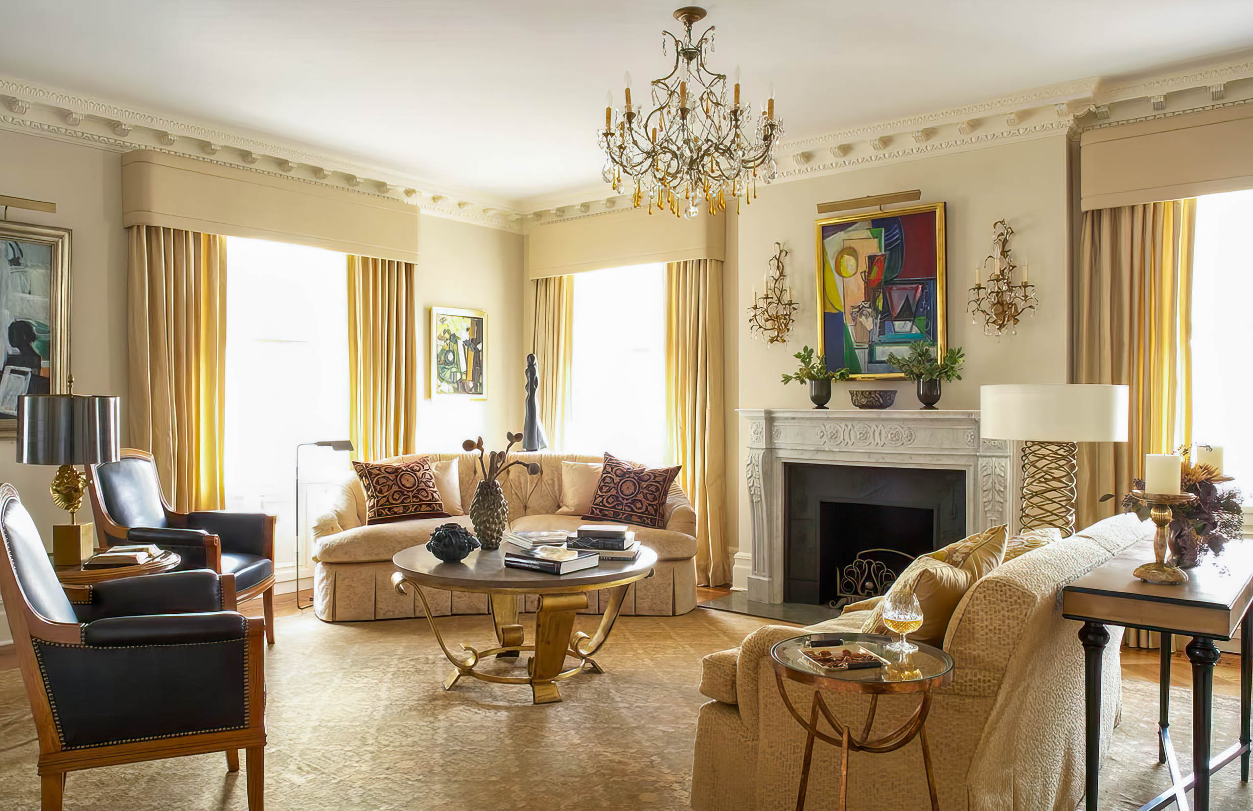 Central Park West Living Room