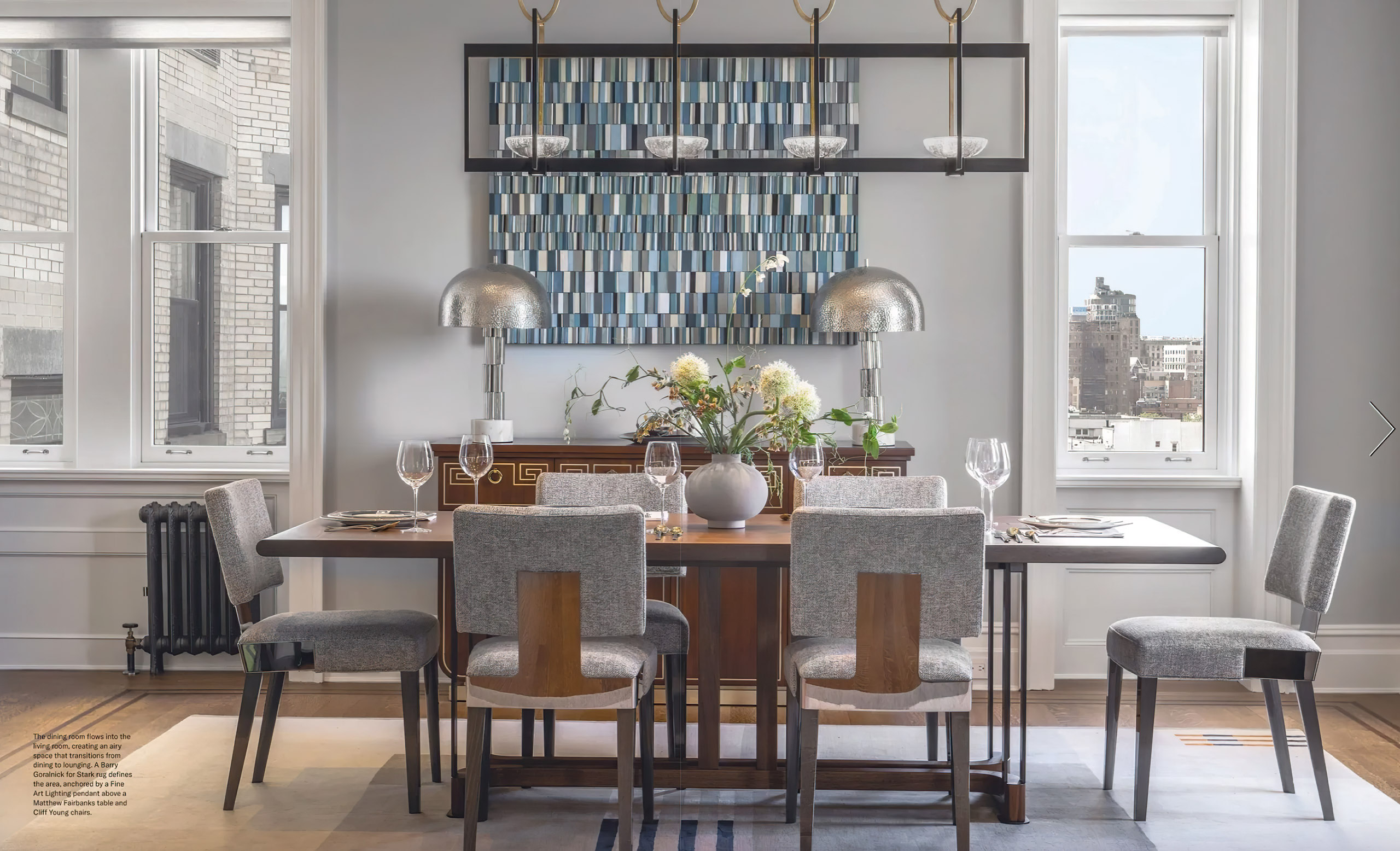 Modern Luxury Interiors Dining Room