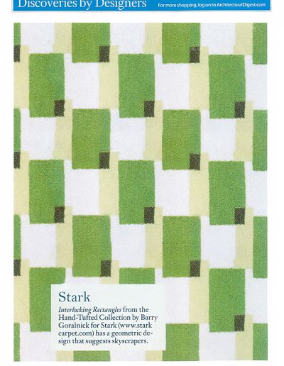 Architectural Digest: Goralnick Designs for Stark