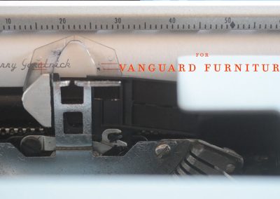 Barry Goralnick for Vanguard Furniture (Video)