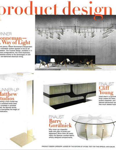 NYC&G Innovation In Design Awards