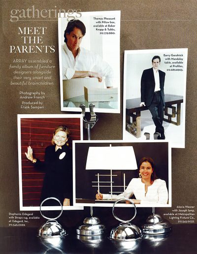 Array showcases Goralnick Mandalay table