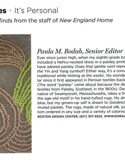 New England Home: Barry Goralnick for Stark