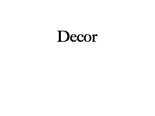 Decor: Greenwich Village Apartment