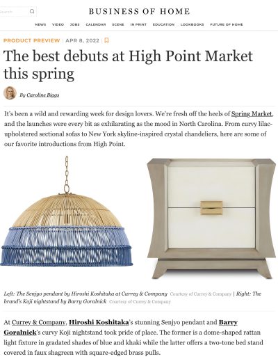 Goralnick Koji Nightstand Among Best Debuts