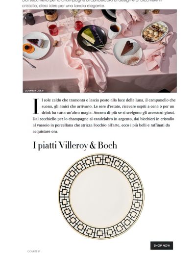 MetroChic in Italian Harper’s Bazaar Summer Accessories
