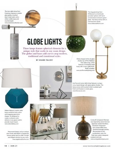 Mizmaze Table Lamp by Goralnick for Currey & Co