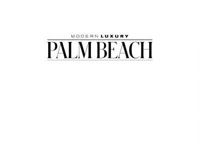 Palm Beach House by Goralnick in Modern Luxury