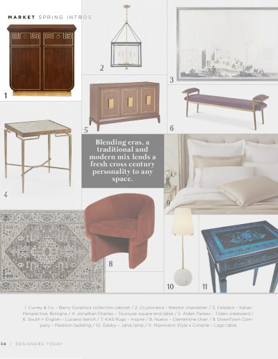 Goralnick Zoe Cabinet for Currey in Designers Today