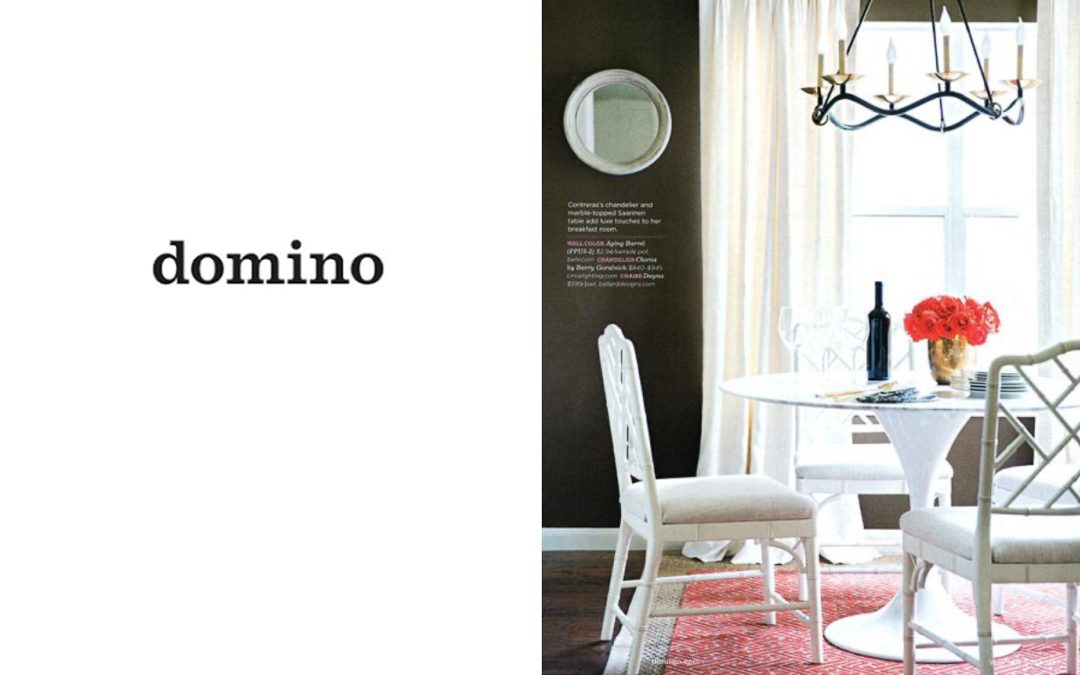 Domino highlights Choros Chandelier