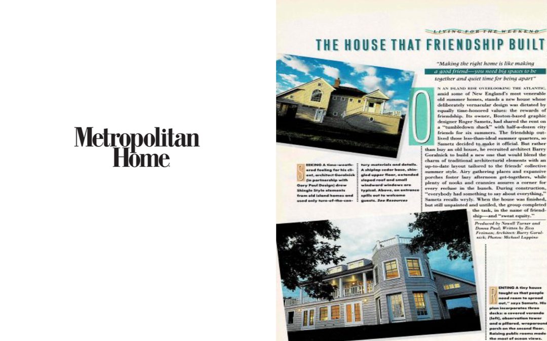 Metropolitan Home showcases Goralnick’s Cape Cod