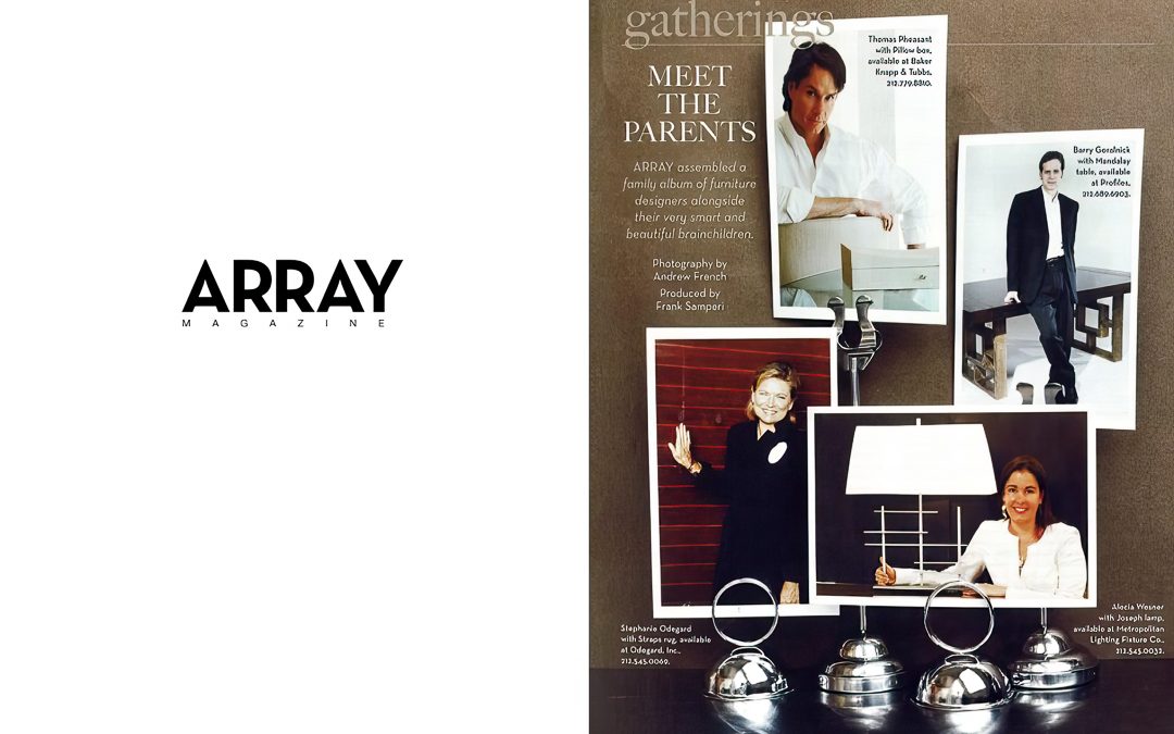 Array showcases Goralnick Mandalay table