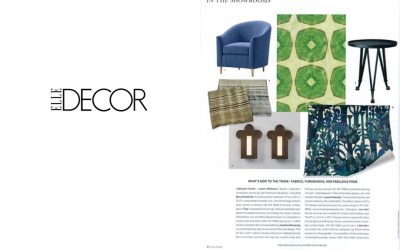Elle Decor spotlights Caresse Chair