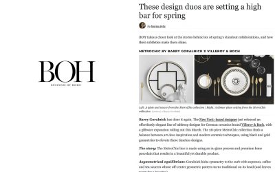 Goralnick X Villeroy & Boch Collaboration is a Standout