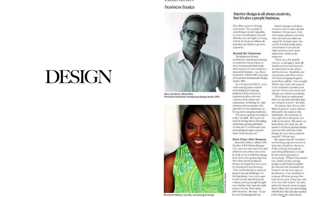 DESIGN Gets Down to Business with Barry Goralnick