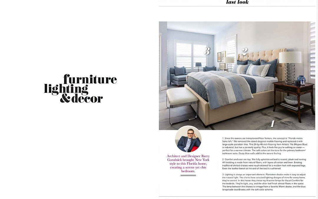 Palm Beach Bedroom by Goralnick