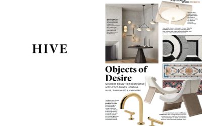 Goralnick’s Kika Flushmount in HIVE’s “Objects of Desire”