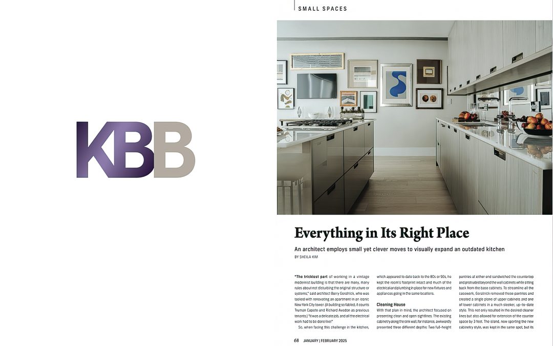 KBB Features Goralnick Kitchen with Ornare