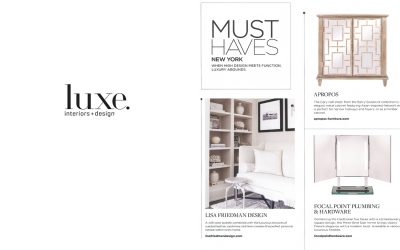 Luxe “Must Have” Cary Hall Table