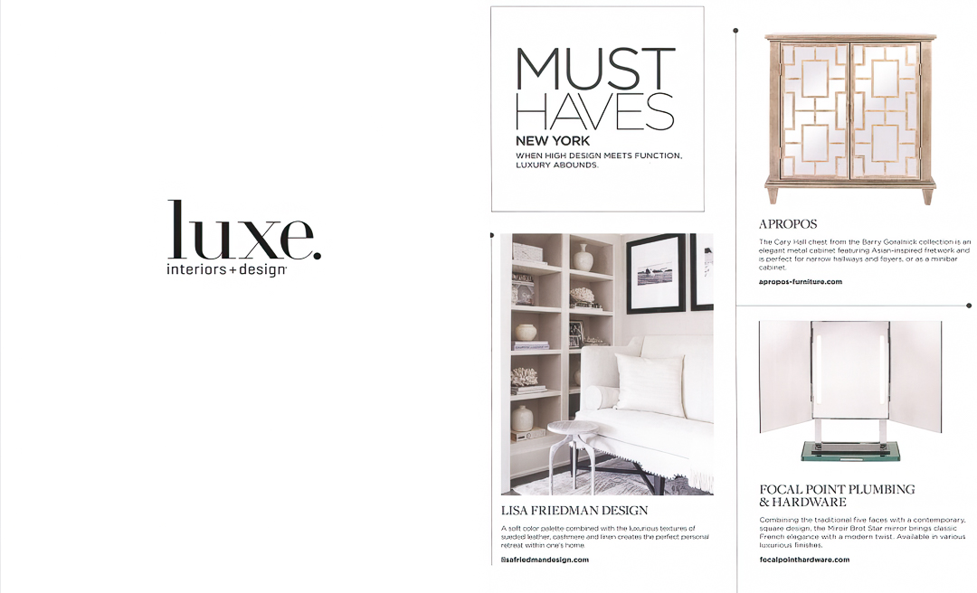 Luxe “Must Have” Cary Hall Table