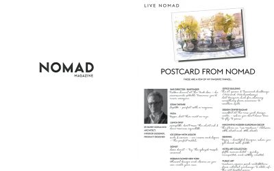 Barry Goralnick in NOMAD Magazine