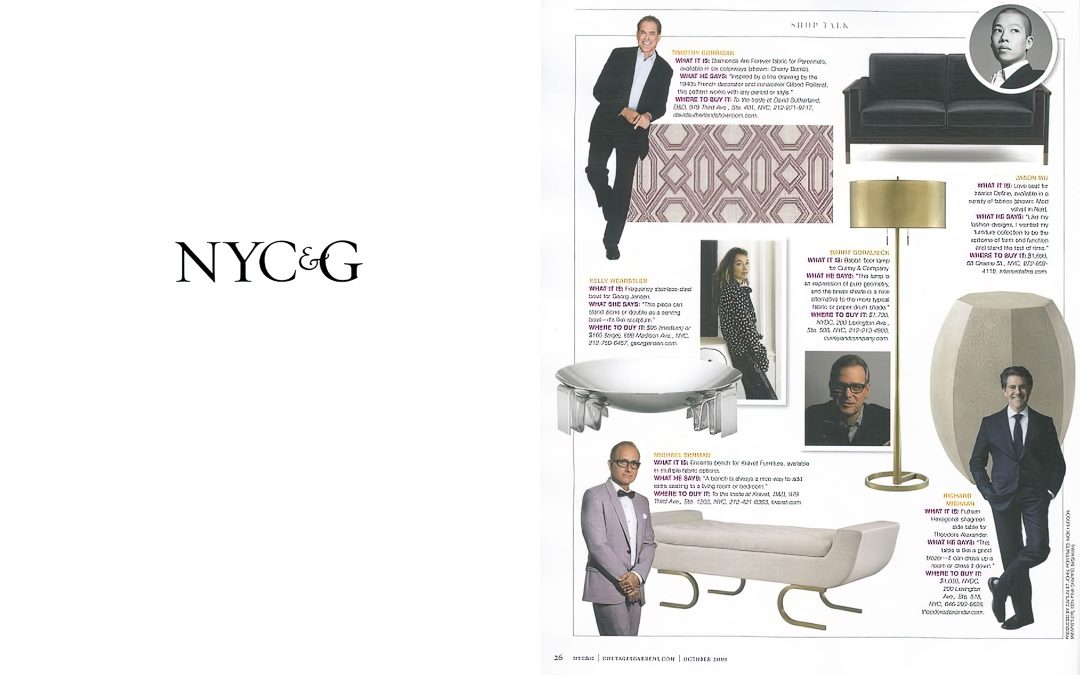 Goralnick Babbit Floor Lamp in NYC&G