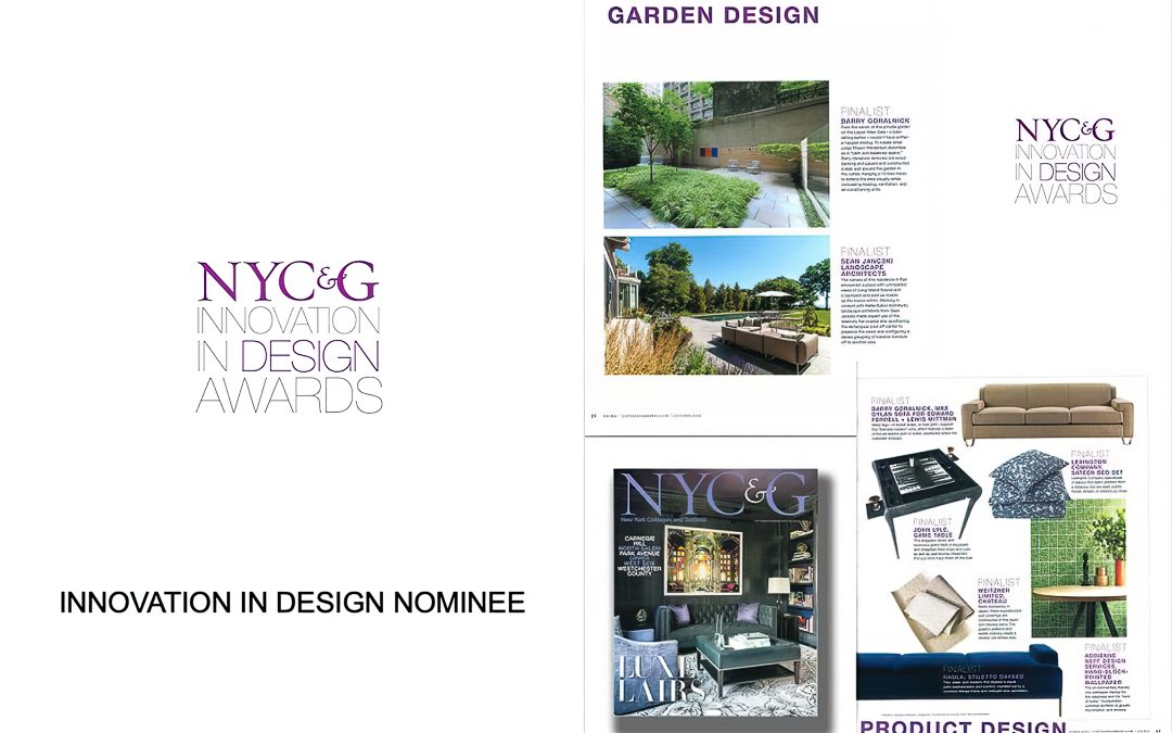 New York Cottages & Gardens, Innovation In Design