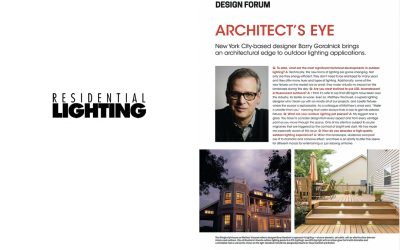 Barry Goralnick Discusses Outdoor Lighting Applications