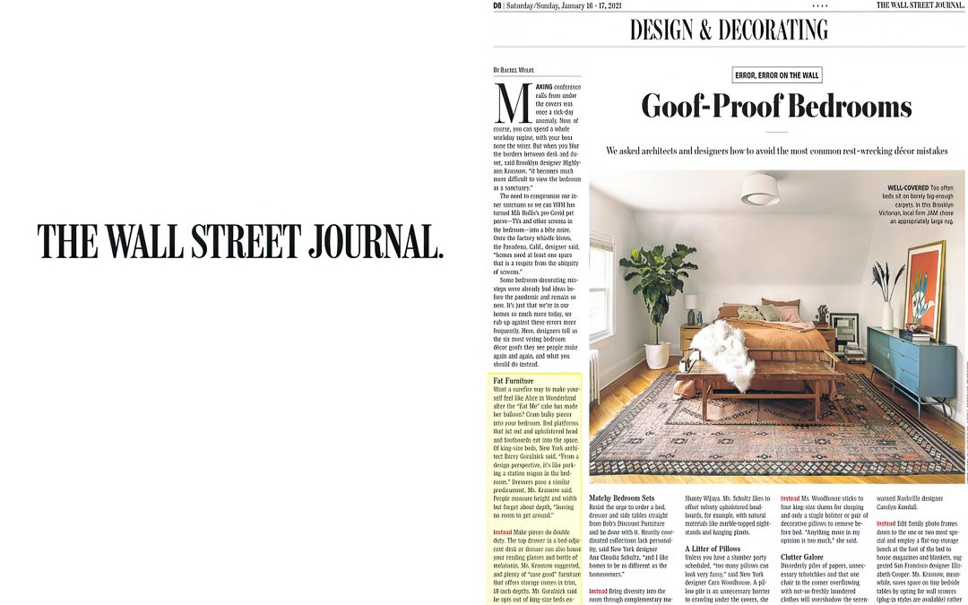 WSJ Off Duty Taps Barry Goralnick for Advice